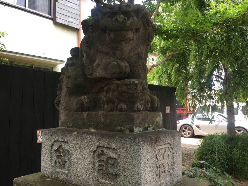 鴻神社 狛犬